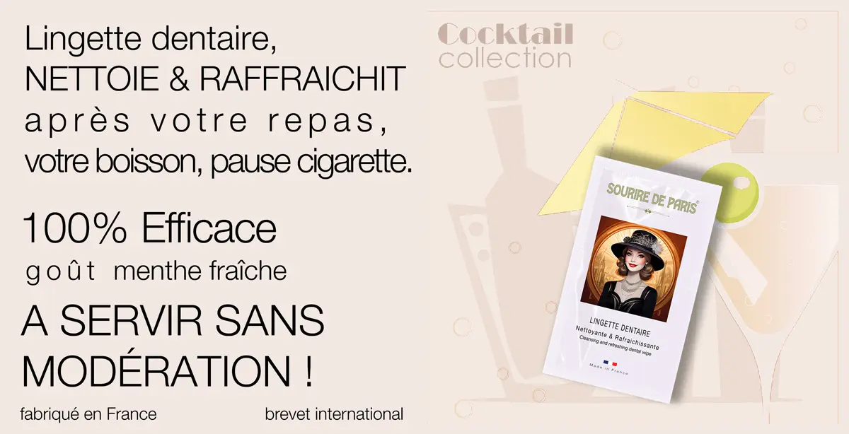 affiche lingette dentaire